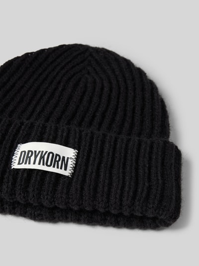 Peek & Cloppenburg DrykornBeanie Mit Label-Patch Modell 'SEANIA' In Black