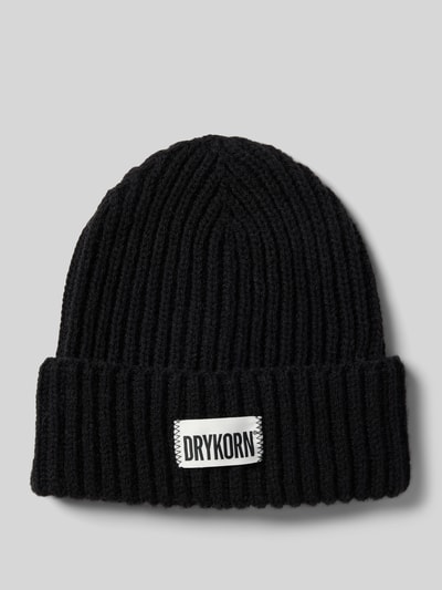 Peek & Cloppenburg DrykornBeanie mit Label-Patch Modell 'SEANIA' in black