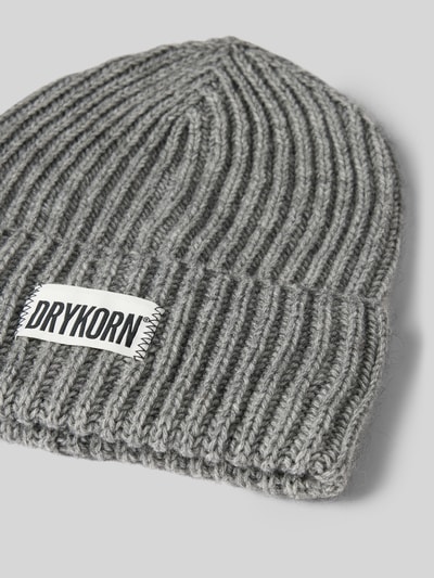Peek & Cloppenburg DrykornBeanie Mit Label-Patch Modell 'SEANIA' In Mittelgrau