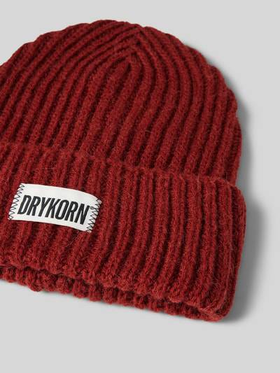 Peek & Cloppenburg DrykornBeanie Mit Label-Patch Modell 'SEANIA' In Rostrot