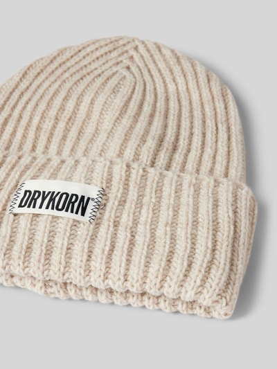 Peek & Cloppenburg DrykornBeanie Mit Label-Patch Modell 'SEANIA' In Sand