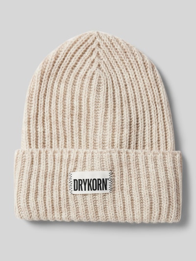 Peek & Cloppenburg DrykornBeanie mit Label-Patch Modell 'SEANIA' in sand