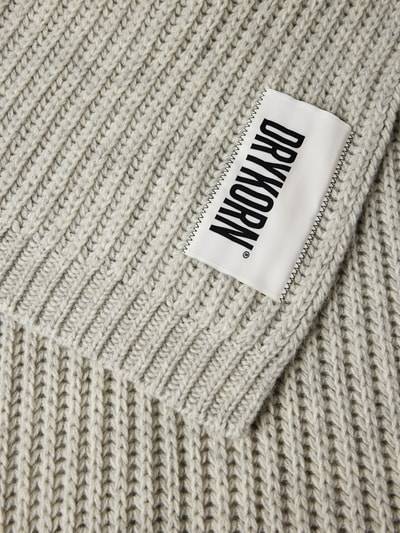 Peek & Cloppenburg DrykornSchal Mit Label-Detail Modell 'CRONICA' In Hellgrau Melange