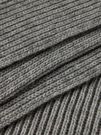 Peek & Cloppenburg DrykornSchal Mit Label-Patch Modell 'KRONIKA' In Mittelgrau