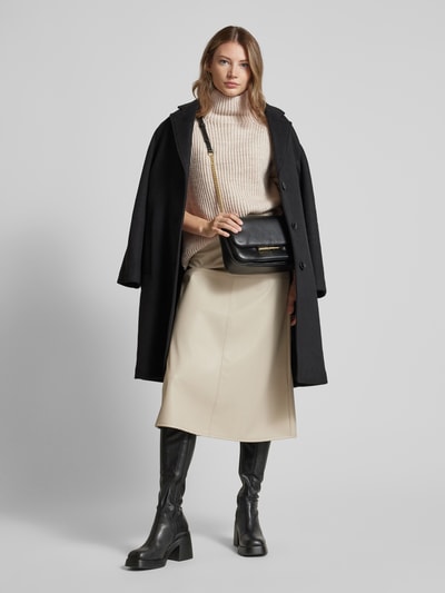 Peek & Cloppenburg DrykornStrickpullover mit Stehkragen Modell 'ARWEN' in beige melange