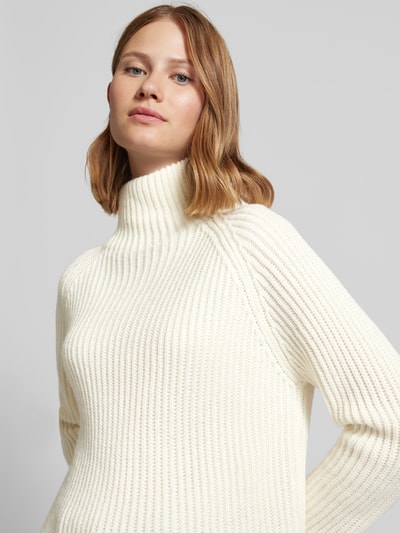 Peek & Cloppenburg DrykornStrickpullover Mit Stehkragen Modell 'ARWEN' In Ecru