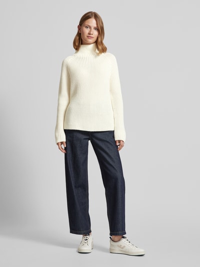 Peek & Cloppenburg DrykornStrickpullover mit Stehkragen Modell 'ARWEN' in ecru