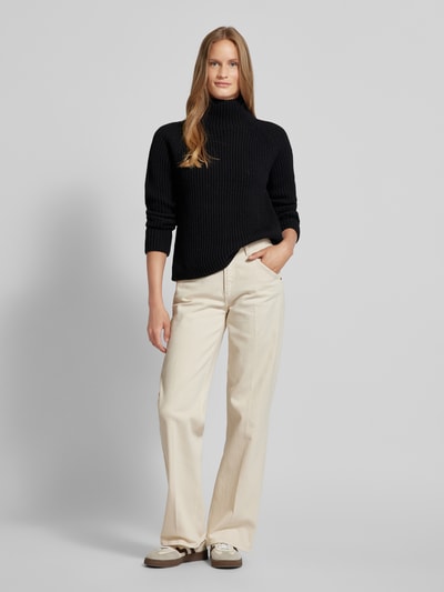 Peek & Cloppenburg DrykornStrickpullover Mit Stehkragen Modell 'ARWEN' In Black