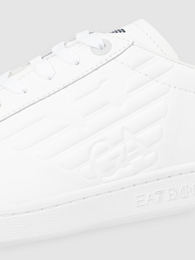 Peek & Cloppenburg EA7 Emporio ArmaniSneaker Mit Brand-Applikation In Weiss
