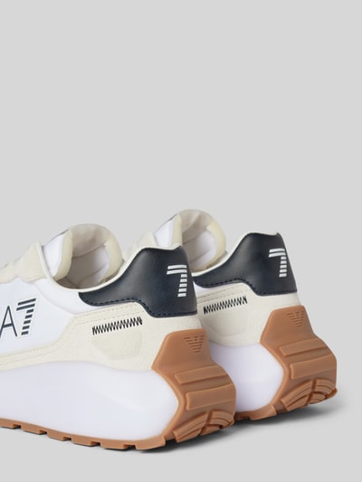 Peek & Cloppenburg EA7 Emporio ArmaniSneaker Mit Kontrastbesatz Modell 'WADER' In Weiss