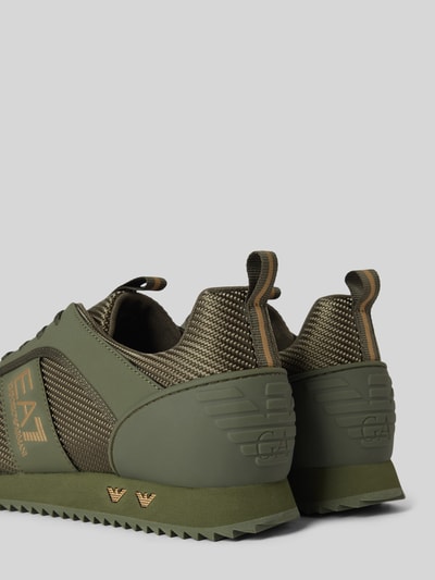 Peek & Cloppenburg EA7 Emporio ArmaniSneaker Mit Label-Print Modell 'BLACK&WHITE' In Oliv