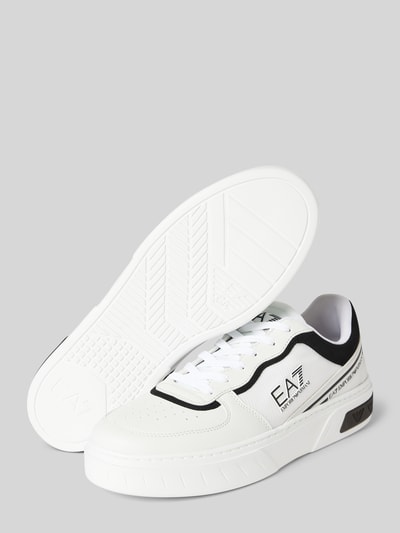 Peek & Cloppenburg EA7 Emporio ArmaniSneaker Mit Label-Print Modell 'SUMMER COURT' In Weiss