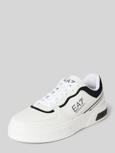 Peek & Cloppenburg EA7 Emporio ArmaniSneaker mit Label-Print Modell 'SUMMER COURT' in weiss