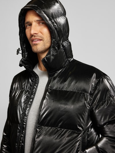 Peek & Cloppenburg EA7 Emporio ArmaniSteppjacke Mit Zweiwege-Reißverschluss In Black