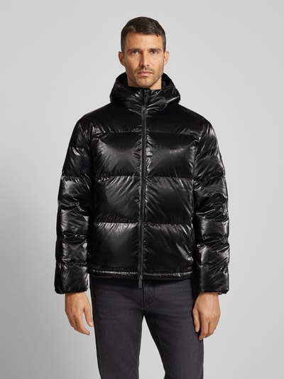Peek & Cloppenburg EA7 Emporio ArmaniSteppjacke Mit Zweiwege-Reißverschluss In Black