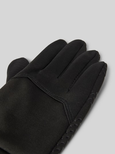 Peek & Cloppenburg EEMFingerhandschuhe Mit Label-Detail In Black