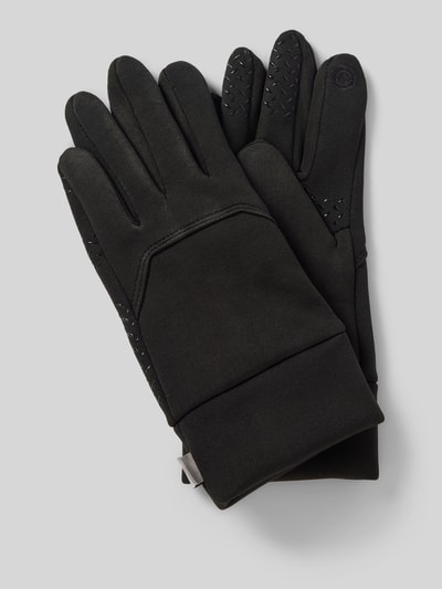 Peek & Cloppenburg EEMFingerhandschuhe mit Label-Detail in black