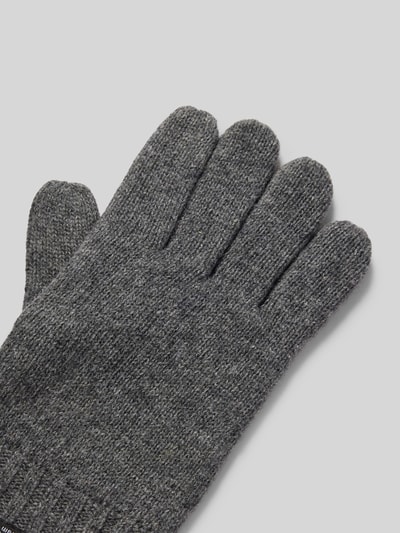 Peek & Cloppenburg EEMHandschuhe Aus Wolle Mit Label-Detail Modell 'THINSULATE' In Anthrazit