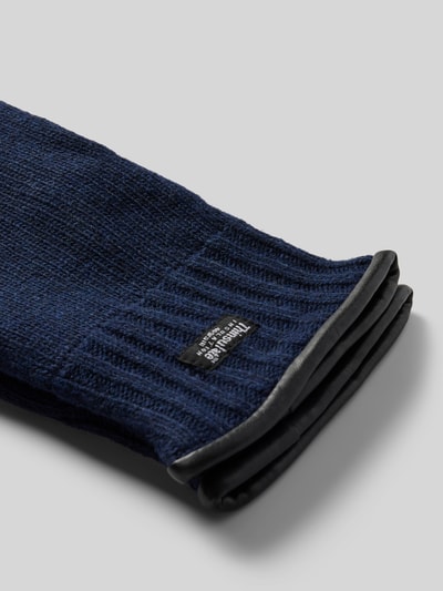Peek & Cloppenburg EEMHandschuhe Aus Wolle Mit Label-Detail Modell 'THINSULATE' In Marine