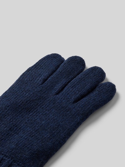 Peek & Cloppenburg EEMHandschuhe Aus Wolle Mit Label-Detail Modell 'THINSULATE' In Marine