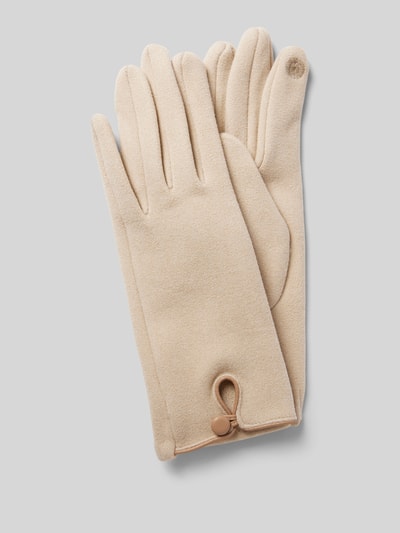 Peek & Cloppenburg EEMHandschuhe mit Knopfverschluss in beige