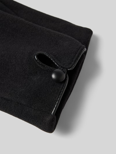Peek & Cloppenburg EEMHandschuhe Mit Knopfverschluss In Black