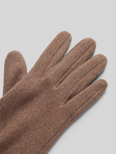Peek & Cloppenburg EEMHandschuhe Mit Knopfverschluss In Taupe