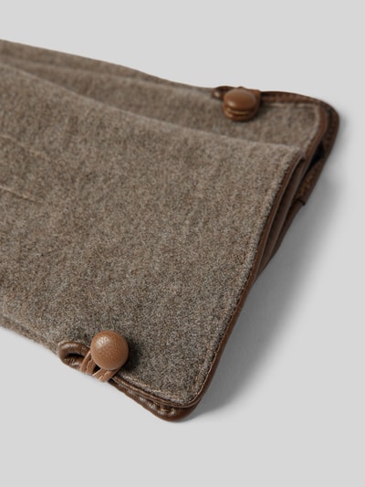 Peek & Cloppenburg EEMHandschuhe Mit Knopfverschluss In Taupe