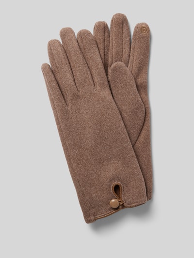 Peek & Cloppenburg EEMHandschuhe mit Knopfverschluss in taupe