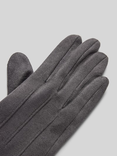 Peek & Cloppenburg EEMHandschuhe Mit Kunstfellbesatz In Anthrazit