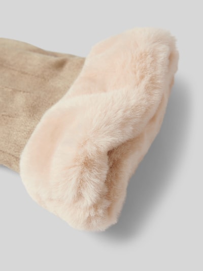 Peek & Cloppenburg EEMHandschuhe Mit Kunstfellbesatz In Beige