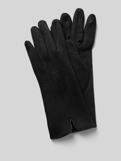 Peek & Cloppenburg EEMHandschuhe mit Label-Applikation in black