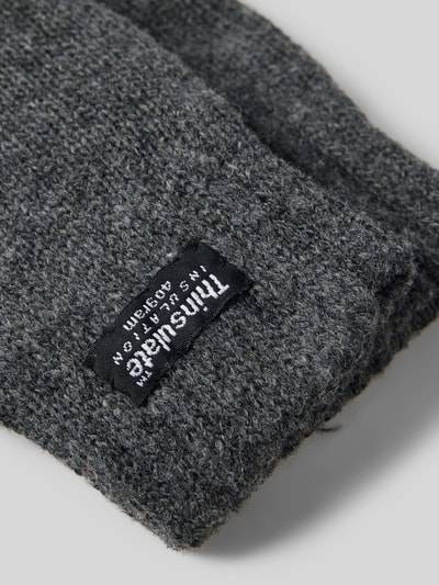 Peek & Cloppenburg EEMHandschuhe Mit Label-Detail In Anthrazit