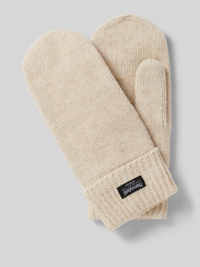 Peek & Cloppenburg EEMHandschuhe mit Label-Detail in beige