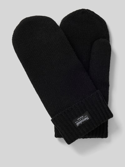 Peek & Cloppenburg EEMHandschuhe mit Label-Detail in black