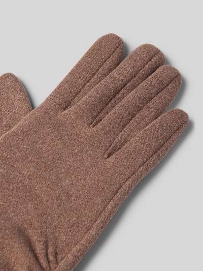 Peek & Cloppenburg EEMHandschuhe Mit Raffungen In Taupe