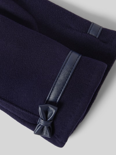 Peek & Cloppenburg EEMHandschuhe Mit Schleifen-Detail In Dunkelblau