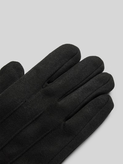 Peek & Cloppenburg EEMHandschuhe Mit Verstellbarem Verschluss In Black