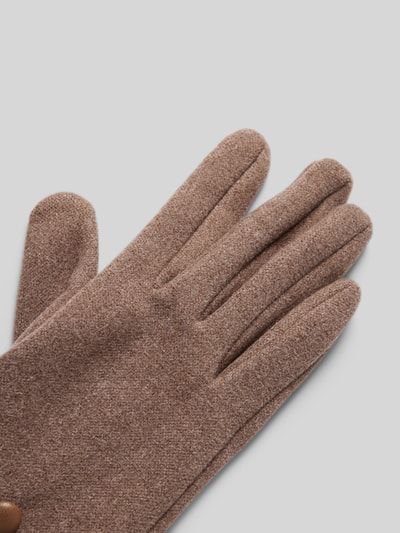 Peek & Cloppenburg EEMHandschuhe Mit Zierknöpfen In Beige