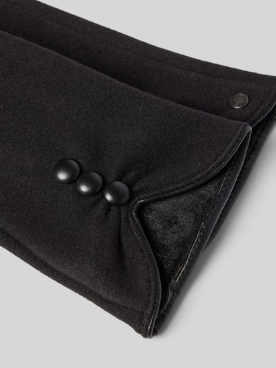 Peek & Cloppenburg EEMHandschuhe Mit Zierknöpfen In Black