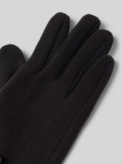 Peek & Cloppenburg EEMHandschuhe Mit Zierknöpfen In Black