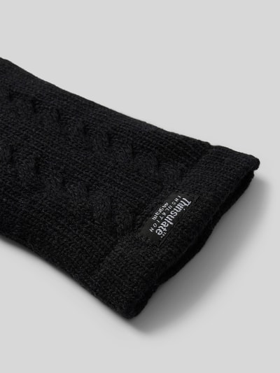 Peek & Cloppenburg EEMWollhandschuhe Mit Label-Patch In Black