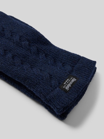 Peek & Cloppenburg EEMWollhandschuhe Mit Label-Patch In Dunkelblau