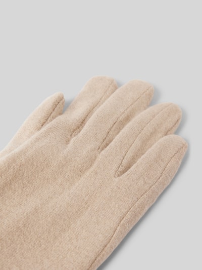 Peek & Cloppenburg EEMWollhandschuhe Mit Ziernähten In Beige