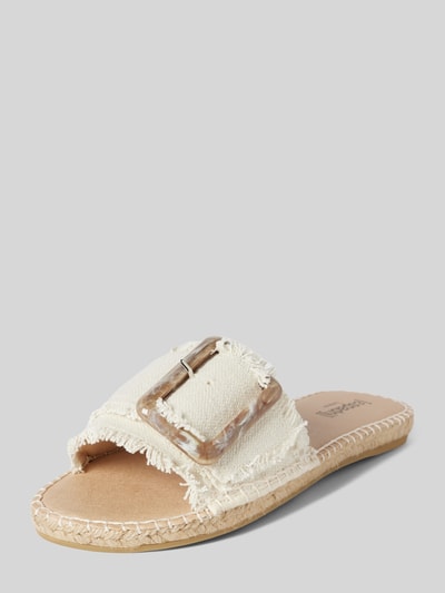 Peek & Cloppenburg EspadrijPantolette mit Dornschließe Modell 'BELFORT' in beige