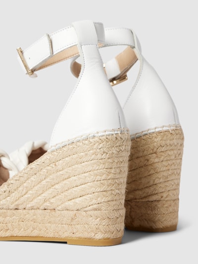 Peek & Cloppenburg EspadrijSandalette Mit Keilabsatz In Weiss