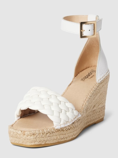 Peek & Cloppenburg EspadrijSandalette Mit Keilabsatz In Weiss