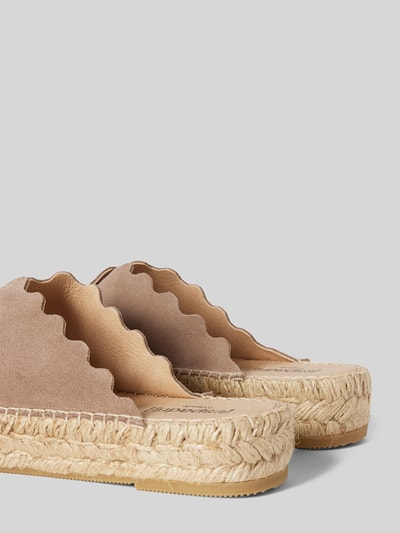 Peek & Cloppenburg EspadrijSlides Aus Echtem Leder Modell 'LYON CROISETTE' In Beige