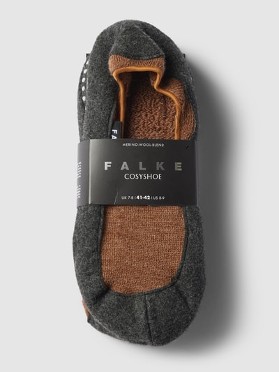 Peek & Cloppenburg FalkeHausschuhe Aus Schurwoll-Mix Modell 'COSYSHOE' In Beige Melange