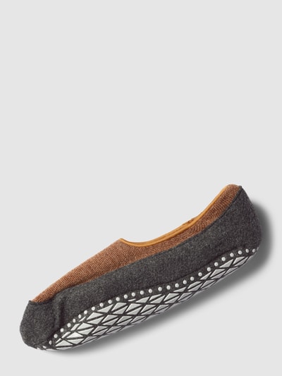 Peek & Cloppenburg FalkeHausschuhe aus Schurwoll-Mix Modell 'COSYSHOE' in beige melange